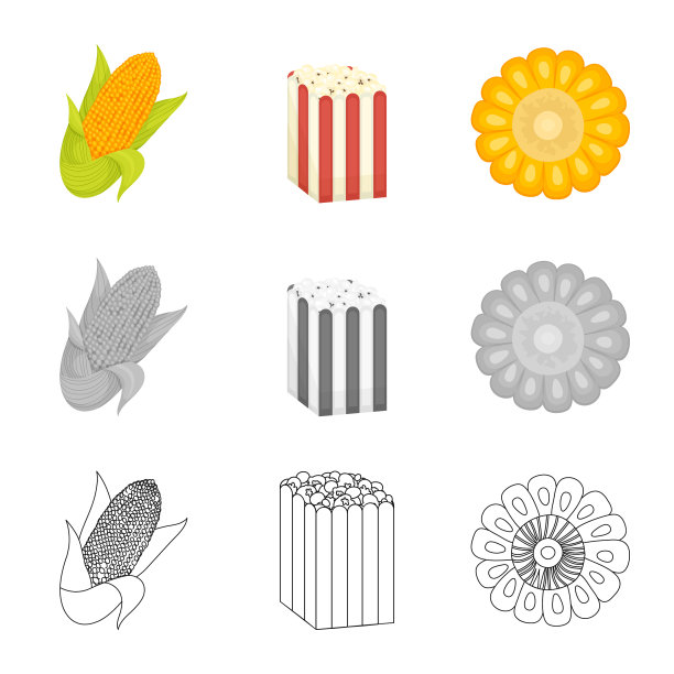 玉米田和蔬菜图片下载