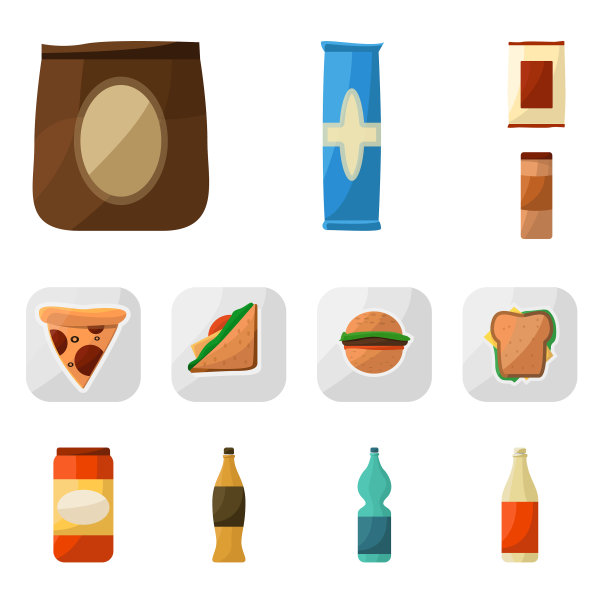 独立的对象售卖和服务标志图片下载