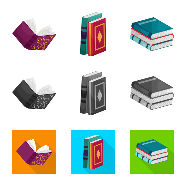 设计培训和封面符号集图片下载