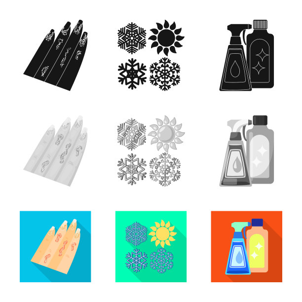 医疗和疼痛标志集图片下载