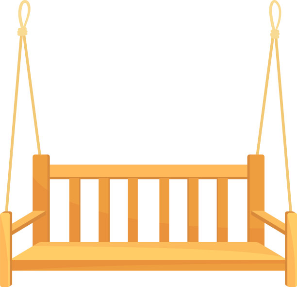 悬挂木秋千图片下载