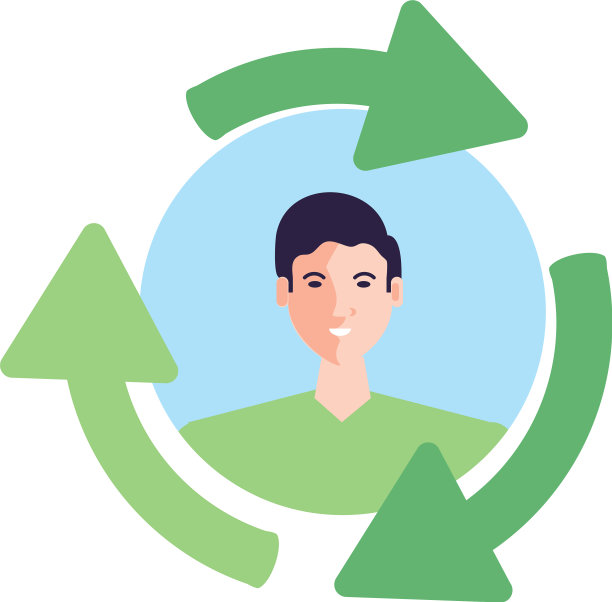 年轻人在回收箭图片下载