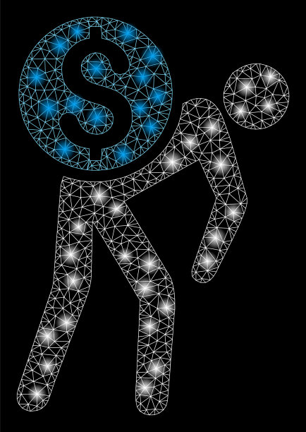 闪光网网钱信使与闪光点图片下载