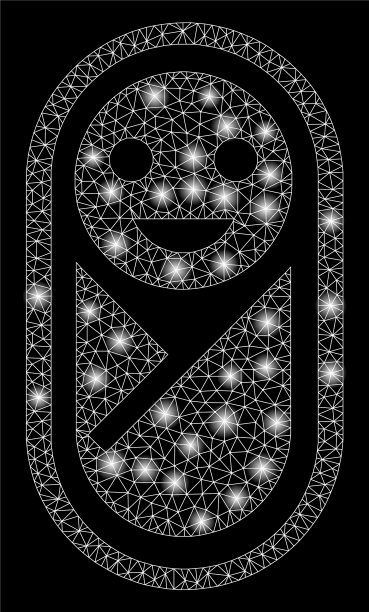 带有闪光点的闪光网胴体婴儿图片下载