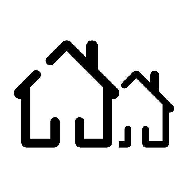 房屋图标网页标志图片下载