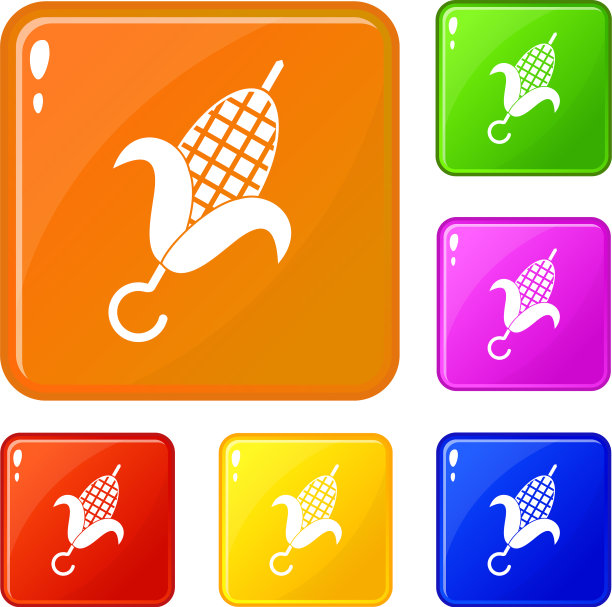 烤玉米芯图标设置颜色图片下载