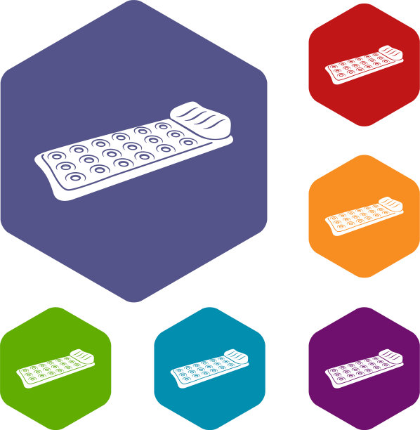 游泳偶像的充气床垫图片下载