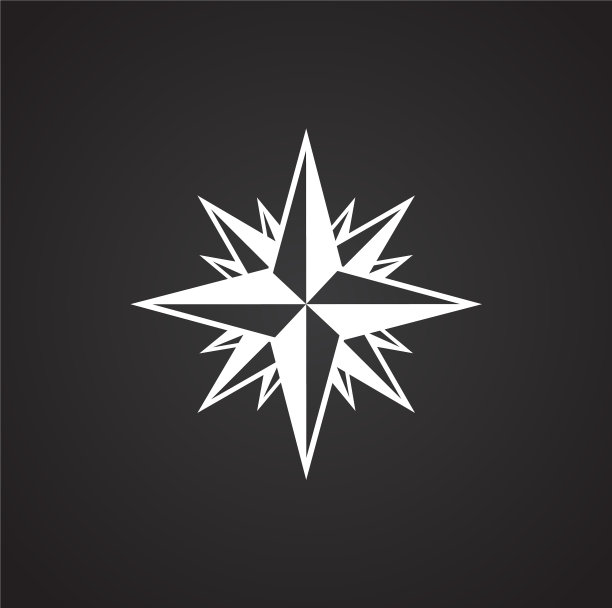 罗盘图标的背景图形和网络图片下载