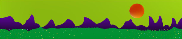 石灰天空和山脉景观图片下载