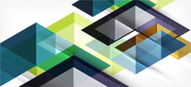 抽象三角形图案彩色背景图片下载