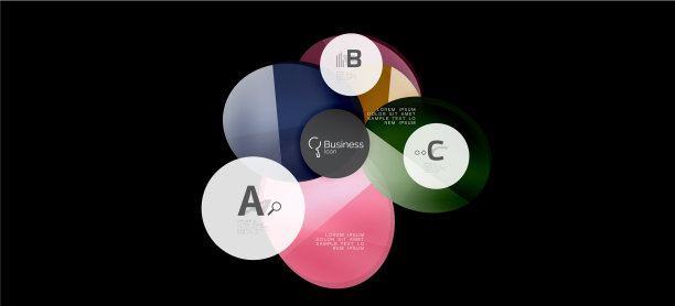 壁纸设计的现代广告理念图片下载