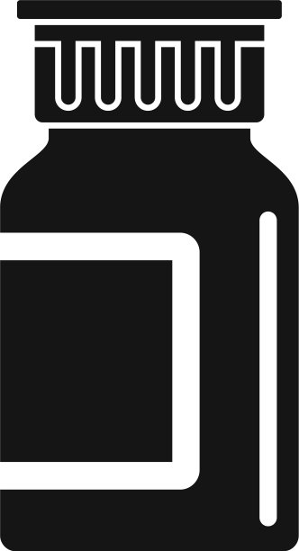 药丸罐图标样式简单图片下载
