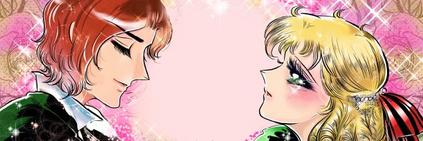 70年代的少女漫画，美丽的王子向可爱的金发公主求婚图片下载