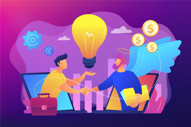 天使投资人的概念图片下载