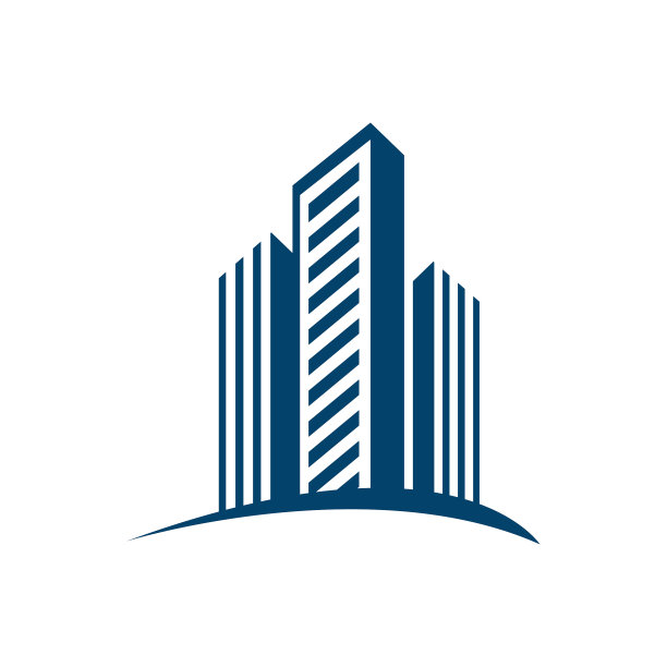 房地产公寓现代建筑标志设计图片下载