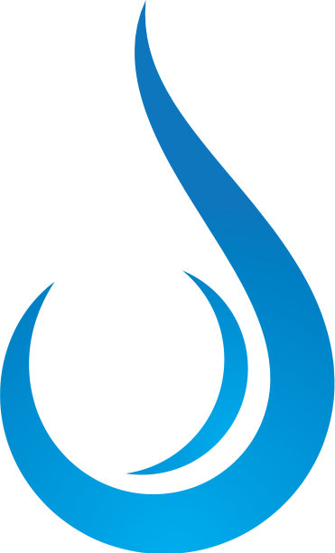 水滴标志模板图片下载