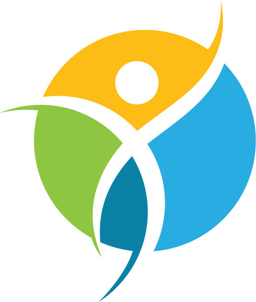 健康生活logo模板图片下载