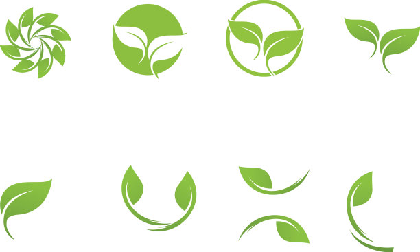 绿色树叶生态理念图片下载