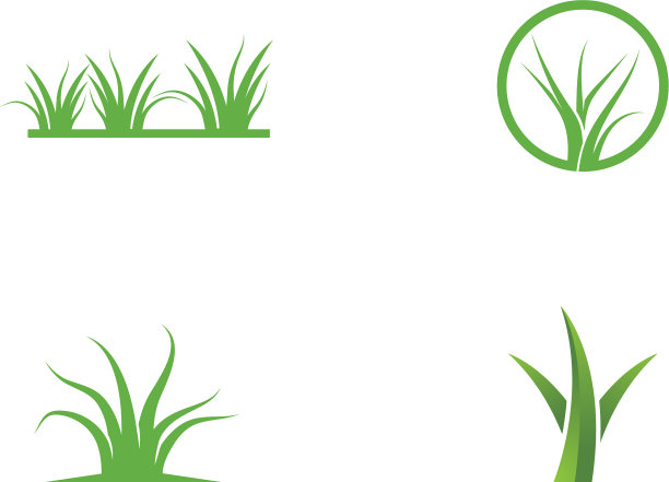 草地上的标志图片下载