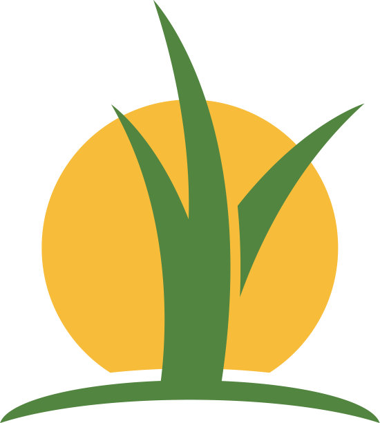 草地上的标志图片下载