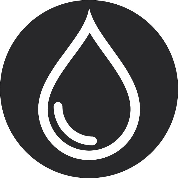 水滴标志模板图片下载