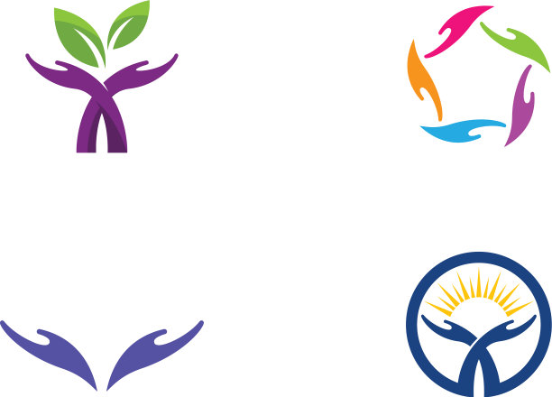 护手标志模板图片下载