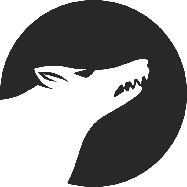 狼的标志图片下载