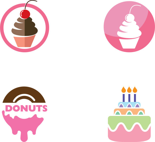 蛋糕的标志图片下载