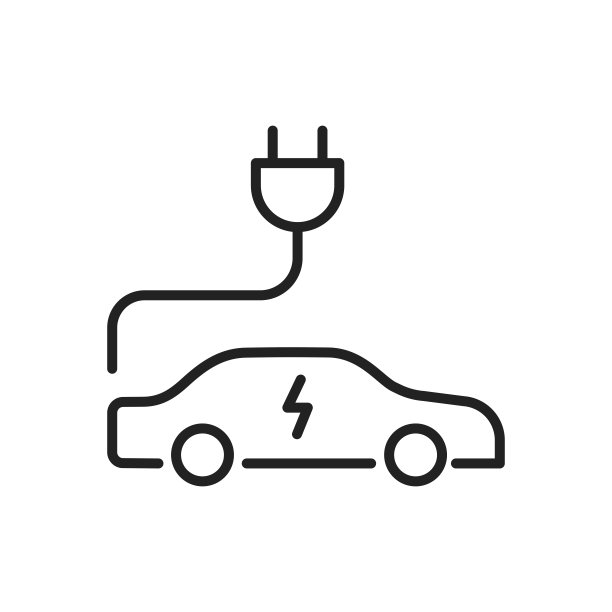 绿色能源图标。替代反复出现。高质量的黑色矢量插图。图片下载