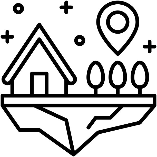 土地位置图标，元宇宙相关矢量图片下载