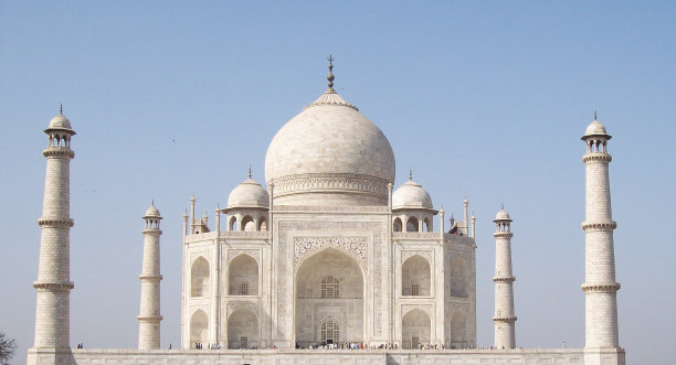 阿格拉泰姬陵的各种景观图片下载