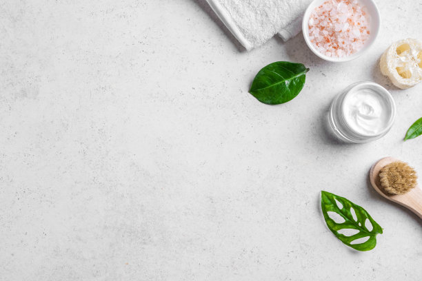 水疗和皮肤护理背景图片下载