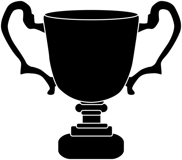 简单的奖杯轮廓图片下载