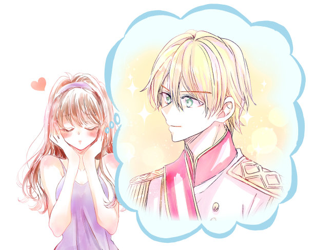 恋爱中的女人的例证图片下载