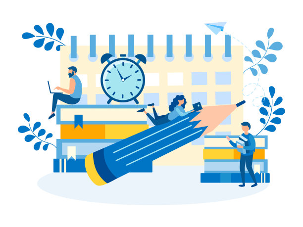 工作组织团队合作过程在线教育远程截稿概念图片下载