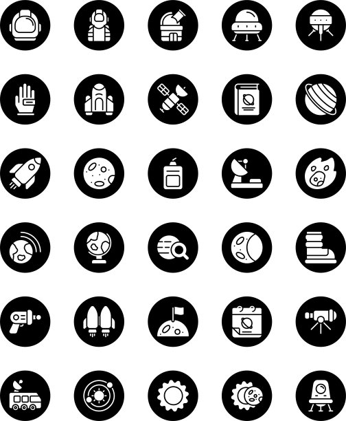 运动图标设置30孤立在白色背景图片下载