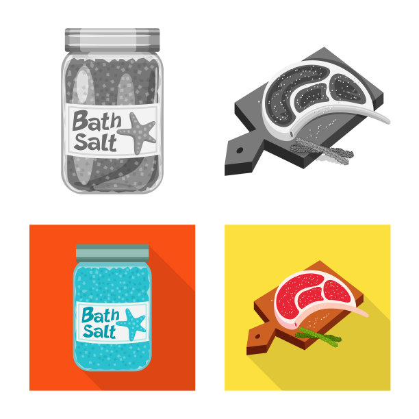 设计烹饪和海图标集图片下载