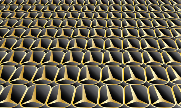 抽象几何金色背景图片下载