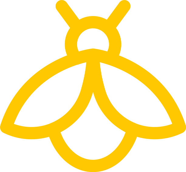 蜜蜂图标轮廓样式图片下载