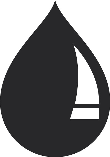 水滴标志模板图片下载