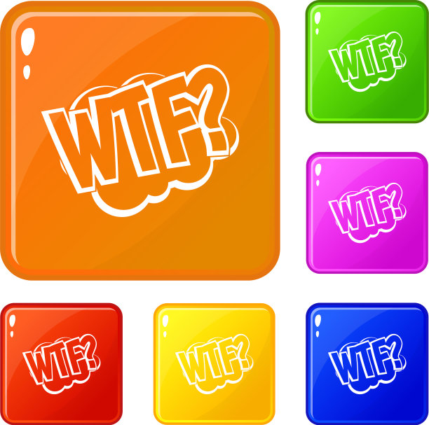 漫画泡泡文本图标设置颜色图片下载