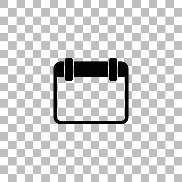 日历图标平图片下载