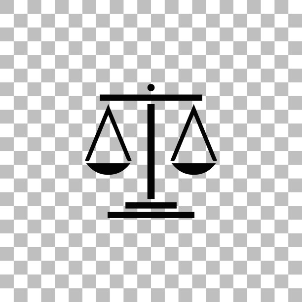 天秤座图标（扁平风格）图片下载