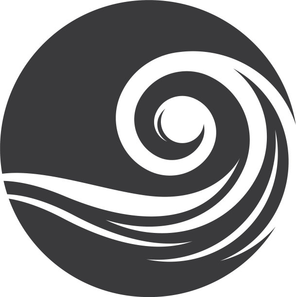 水波标志图标图片下载