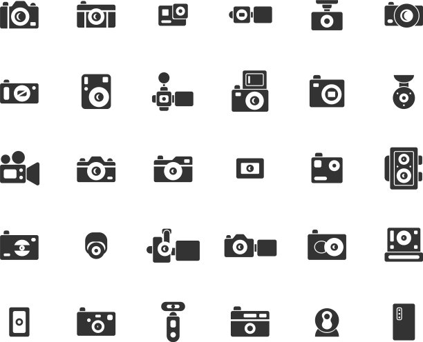 相机立体图标设置图片下载