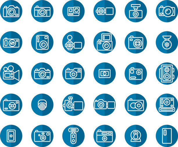 相机平面图标设置图片下载