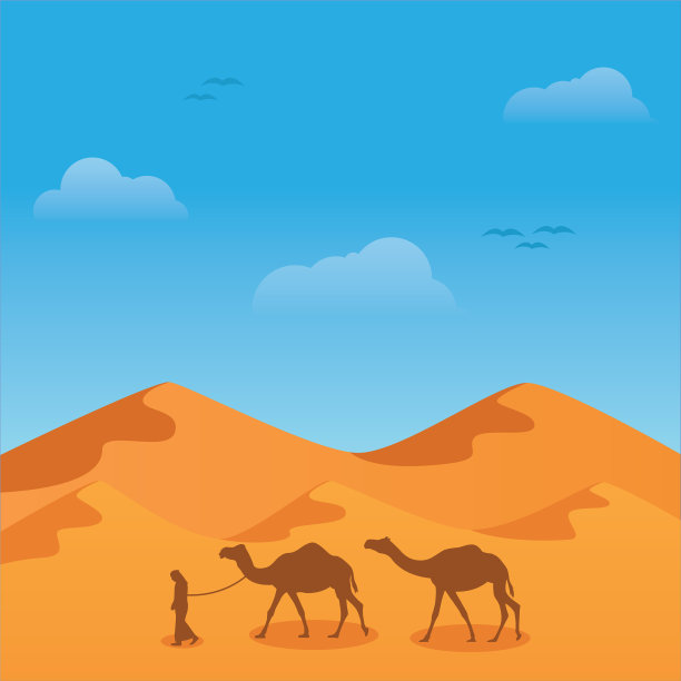 古尔邦节中的沙漠图片下载