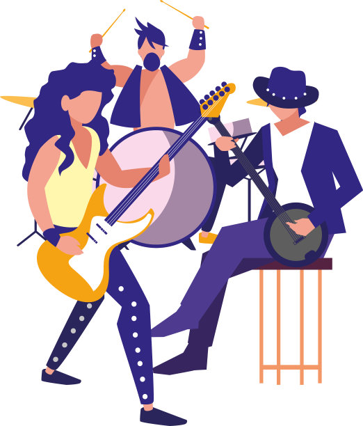 人音乐家音乐会活动设计图片下载