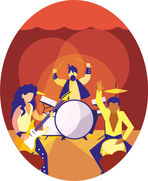 人音乐家音乐会活动设计图片下载