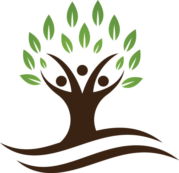 家庭树插图标志模板图片下载
